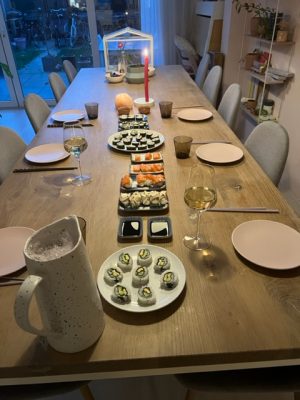 sushi verjaardag sterre
