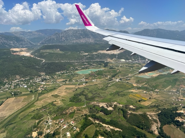 vliegen op albanie wizz air