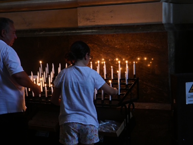 kaarsjes basiliek st steven