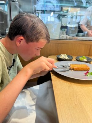 Yuren ontleed in sterrenrestaurant