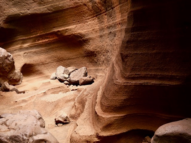 Barranco de Las Vacas, op Gran Canaria