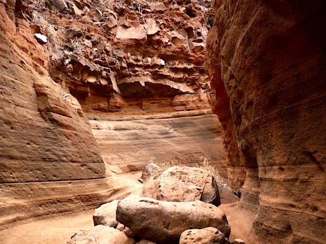 de Antilope Canyon van Gran Canaria