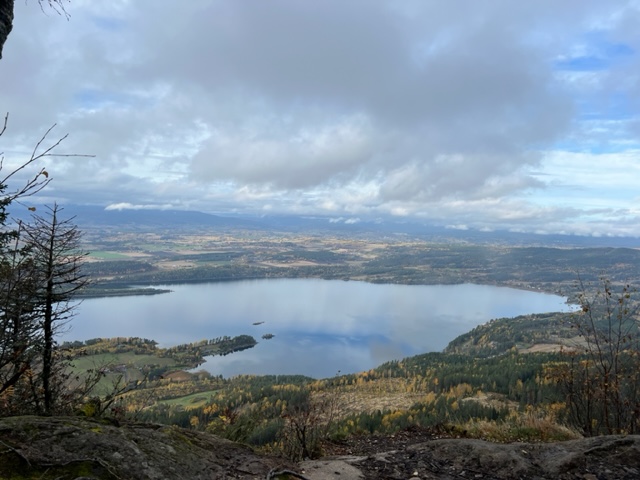 Uitzicht vanaf Mørkgonga