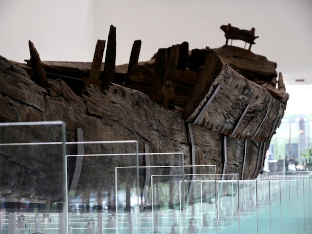 Romeins scheepswrak museum hoge woerd