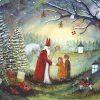 Sinterklaas in het bos bijdehansje