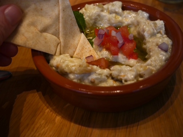 aubergine dip