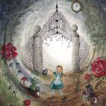kaart Alice in Wonderland Bijdehansje