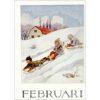 maand kaarten februari elsa beskow