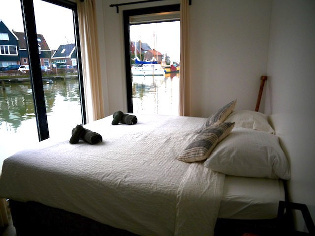 Surla luxe boot slaapkamer met uitzicht
