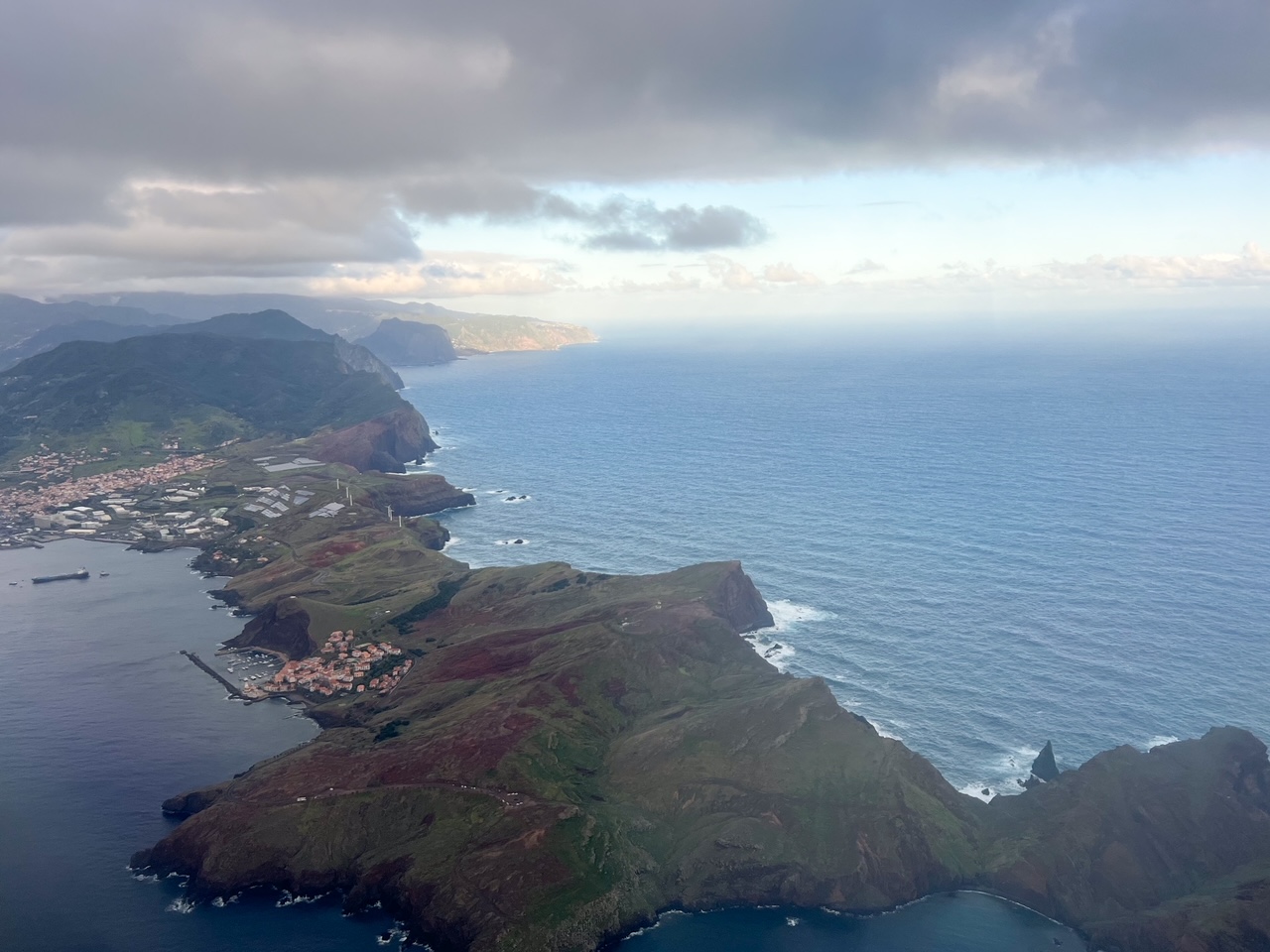 Madeira vanuit de lucht