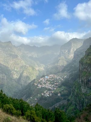 Valley of the Nuns Madeira uitzicht