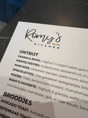 Romy's kitchen ontbijt lunch volendam