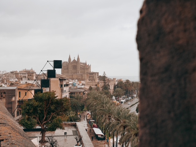 uitzicht op palma de mallorca