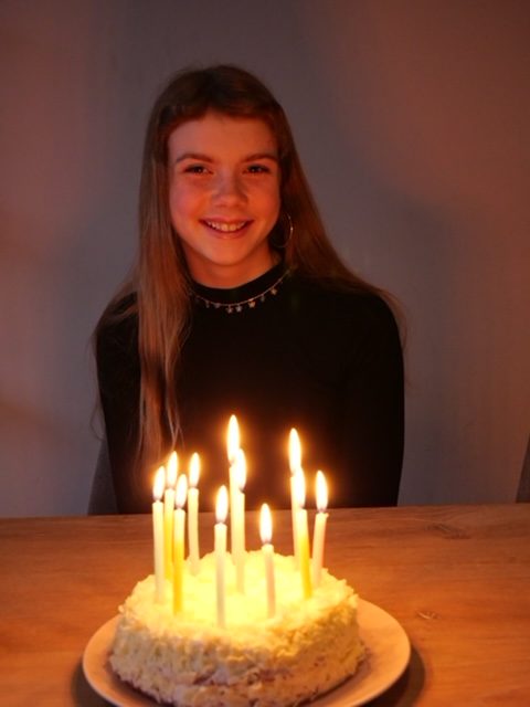 Lenthe jarig 11 jaar