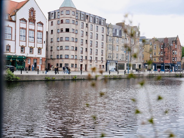 view the shore leith