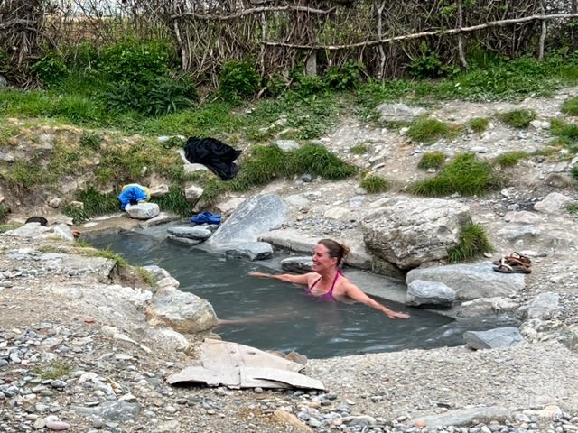 De thermal pools van Peshkopi juut