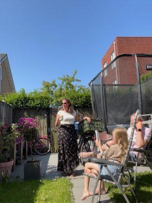 relaxte ochtend in de tuin 4 juni 2023