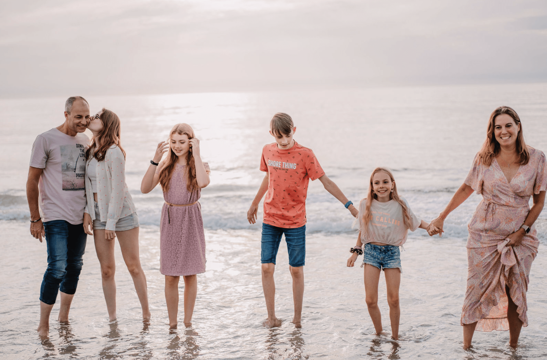 Fotoshoot op het strand hipenhot