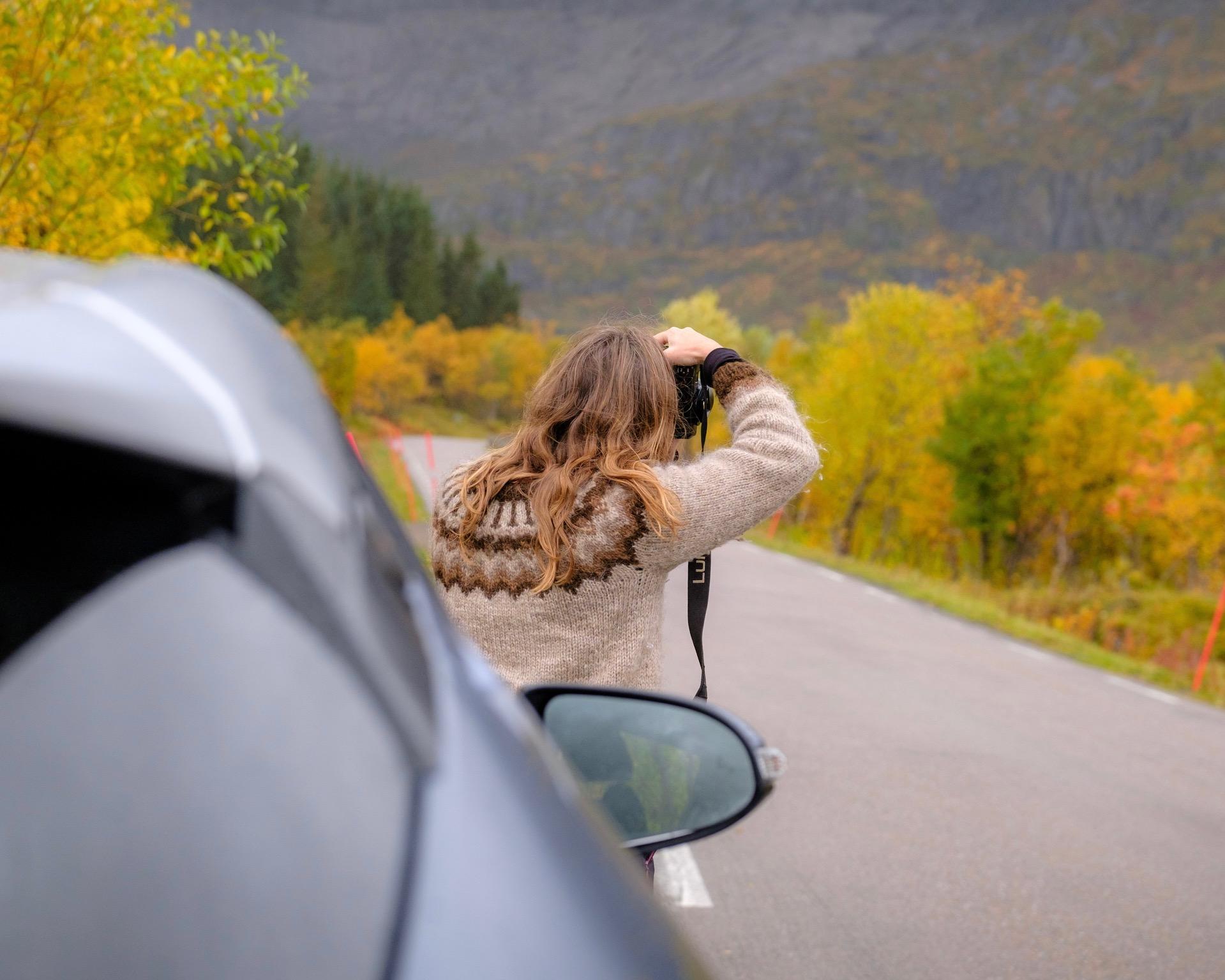 herfstkleuren fotograferen op de lofoten