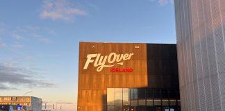 Fly over Iceland in Reykjavik Buitenkant Fly over Iceland