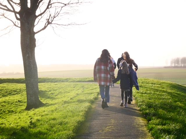 Wandeling stadswal montreuil sur mer