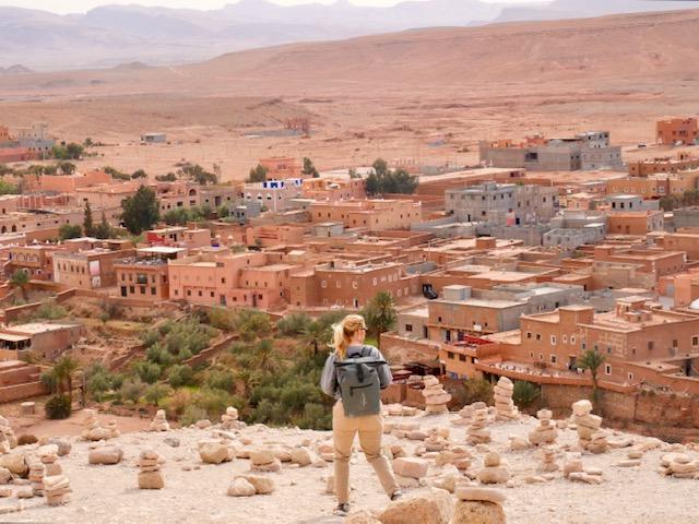 Ait ben haddou view