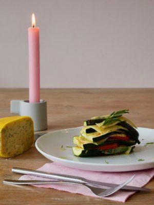 recept mediterraans courgette stapeltaartje