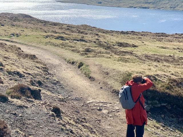 wandeling naar leitisvatn