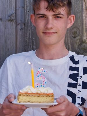 Yuren 15 jaar jarig