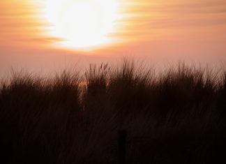 Foto weekoverzicht Judith #534 ondergaande zon bij Dunes
