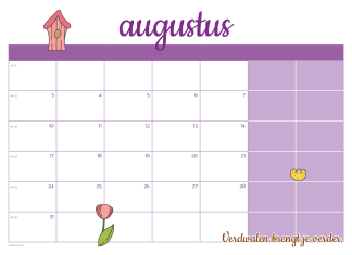 Gratis free printable kalender 2026: Print ‘m direct uit!