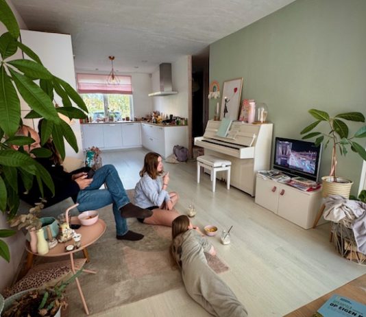 Foto weekoverzicht Judith #558 met zijn allen formule 1 kijken