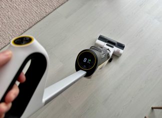 Mijn ervaring met de Kärcher FCV 4 vloerreiniger: écht schoon zonder moeite Kärcher FCV 4 vloerreiniger aanzetten