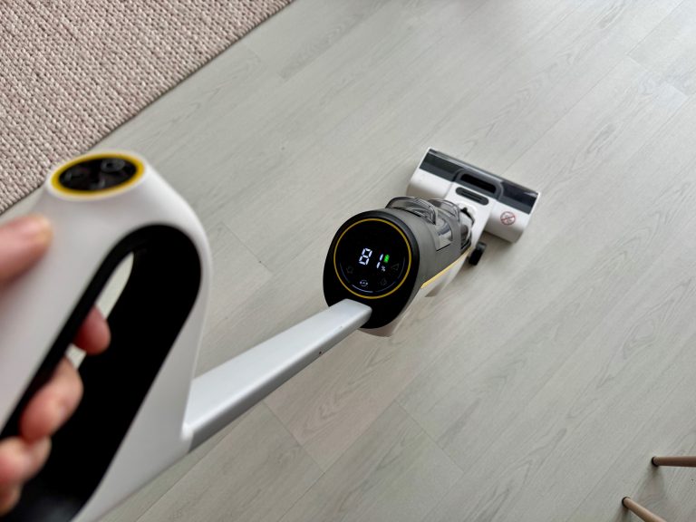 Kärcher FCV 4 vloerreiniger aanzetten